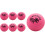 JA-RU Högstudsande Rosa Boll (6-pack) Små Studande Gummibollar för Barn 1