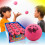 JA-RU Högstudsande Rosa Boll (6-pack) Små Studande Gummibollar för Barn 5