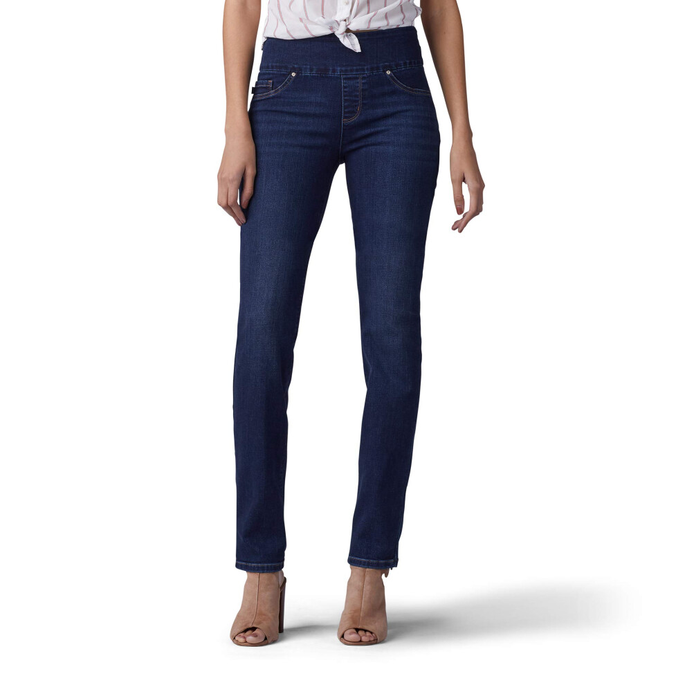 Jean slim     enfiler pour femme Lee Infinity 12 Short
