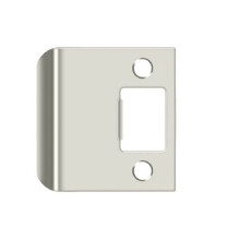 Deltana SPE225U14 Extended Lip Strike Plate Bright Nickel 2-1/4 """"