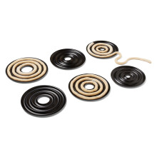Fox Run Non-Stick Kransekake Mold 1.75 x 8.75 x 8.75 inches Black