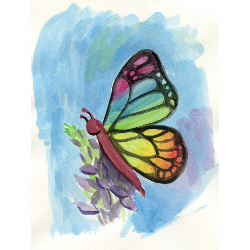 UCreate Paint Pad 90 lb. 9"""" x 12"""" 30 coli 2