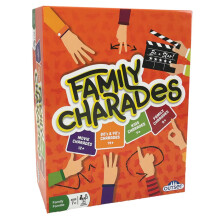 Outset Media Family Charades Game; 4 Games in 1 Box. Includes Movie 80's 90's Kids Family Trivia for 2 or More Players Ages 7 and up.