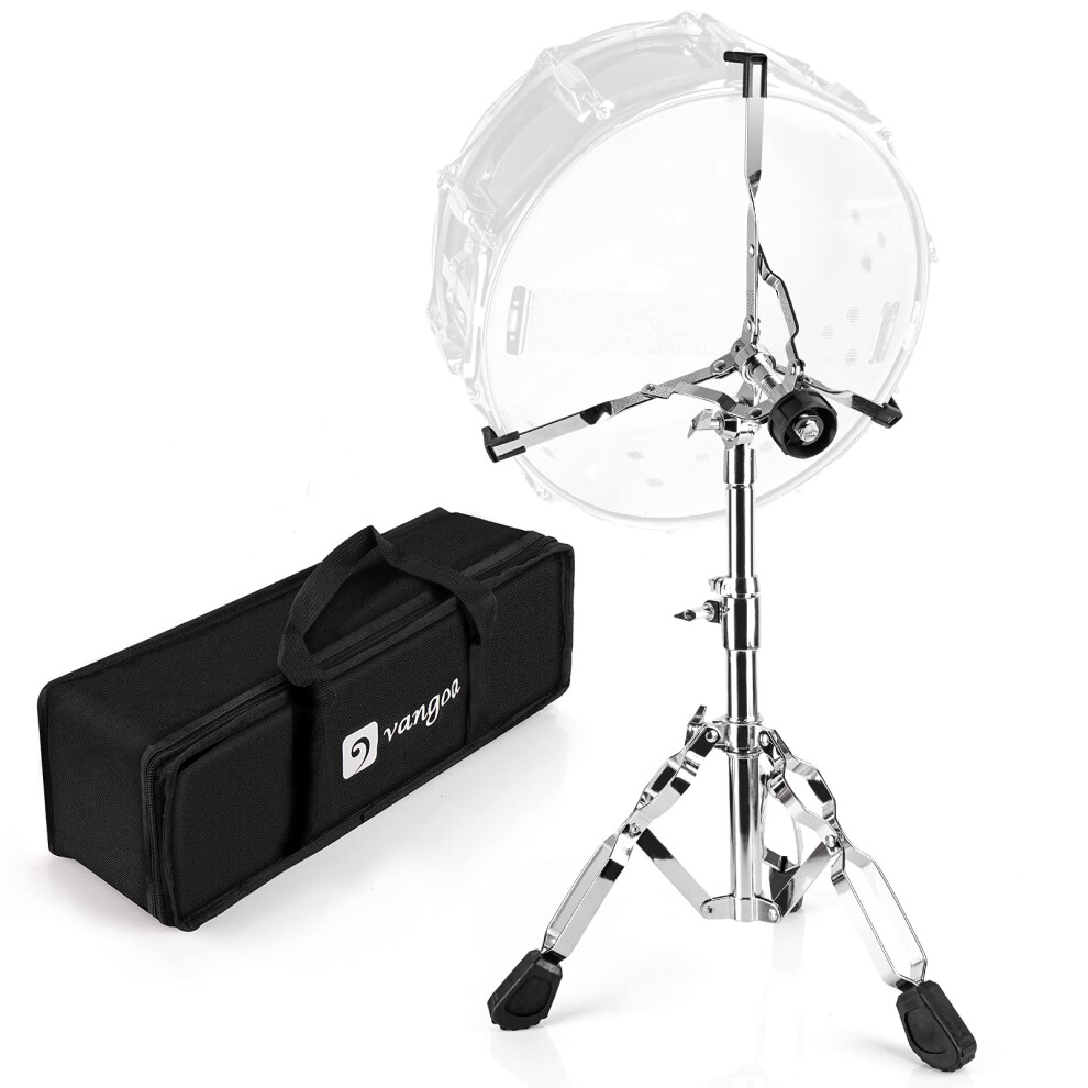Vangoa Snare Drum Stand Lightweight Double Braced Adjustable Height Sn