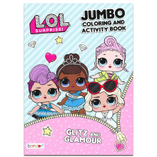 L.O.L. Surprise! LOL! 80PG Coloring Book-1 Pc Multicolor