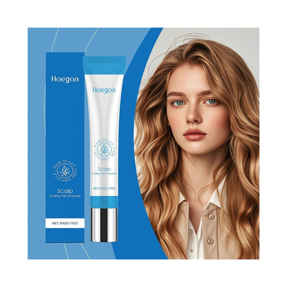 (1pcs) Hair Ampoule Scalp Cooling Hair Ampoule, Premium Hair Loss Treatments, Scalp Cooling Hair Growth Serum, Soothing Nutrient-Rich Formula