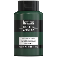 BAZA LIKITEX BAZA A ACCrilic Paint 400ml (13,5-oz) Crliga de sticla Green nuan?a permanenta