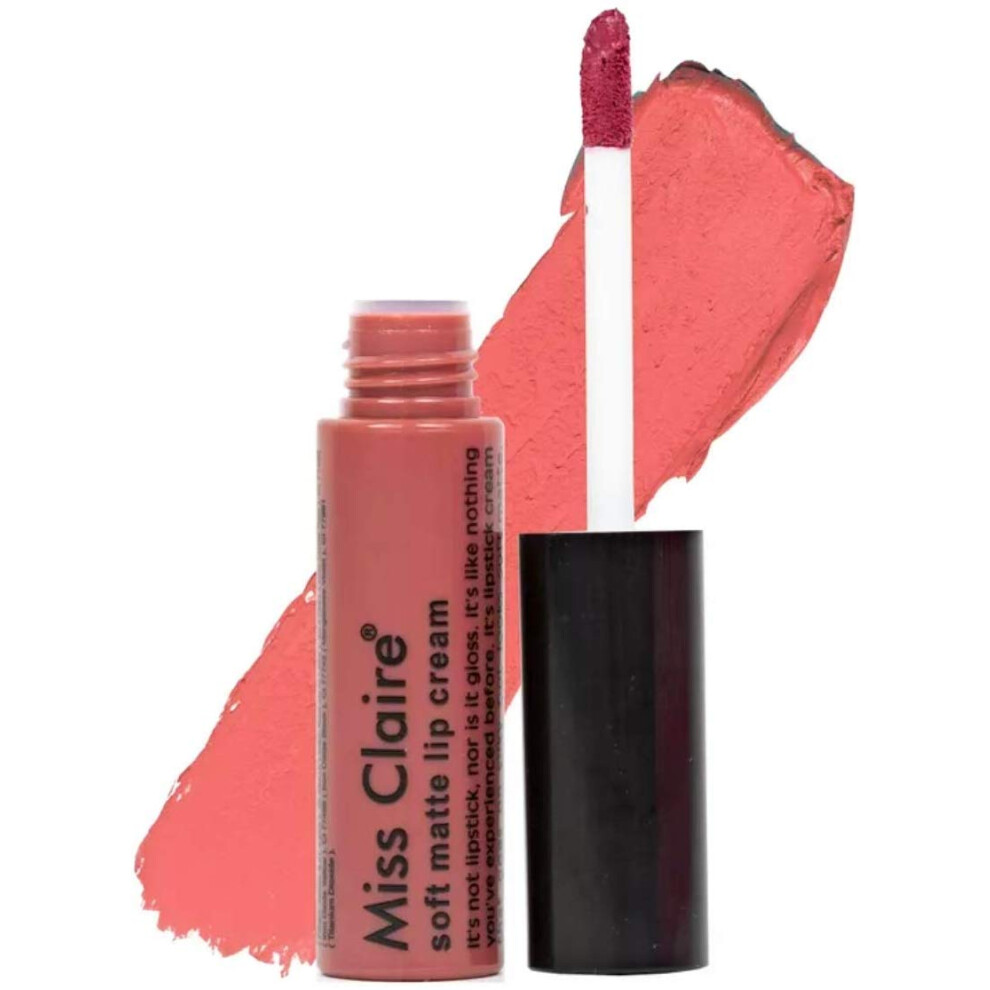 Mevrouw Pink,Cream Miss Claire Soft Matte Lip Cream 18 Pink 6.5 Grams Pink 6 G