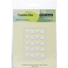 Penny Black Creative Dies-String of Hearts 3,5""""X2,5""""