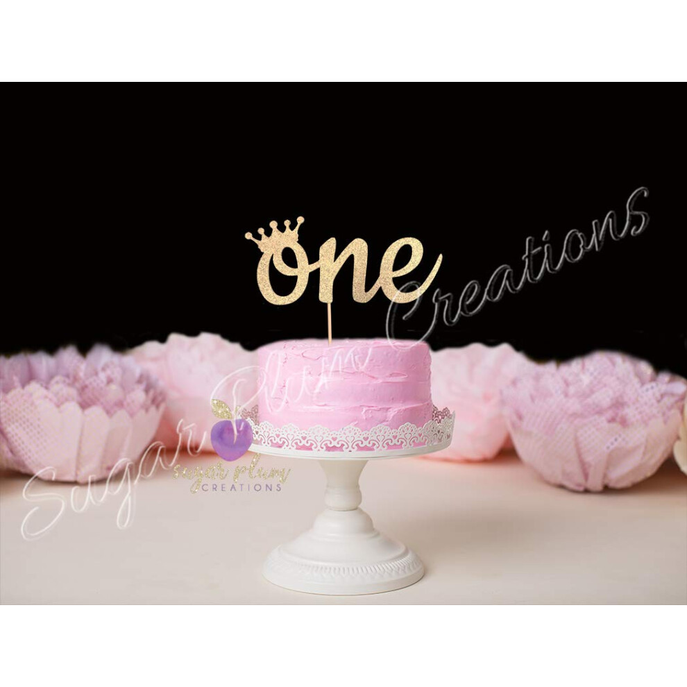 Adorno Para Tarta Con El Primer Cumplea?Os De La Princesa Heredera-image