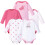 Hudson Baby Unisex Βρεφικά Κορμάκια Μακρυμάνικα, Κλουβί Πουλιών, 9-12 Μηνών ΗΠΑ 2