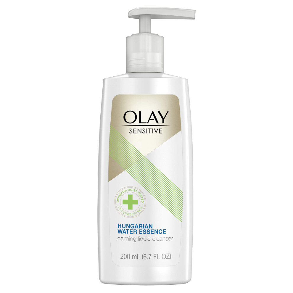 Olay Sensitive Facial Cleanser with Hungarian Water Essence  6.7 oz