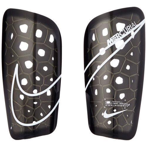 Nike Nike Mercurial Lite Shin Guard (Black/Black/White  Medium)