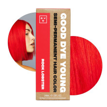 Good Dye Young Teinture capillaire semi-permanente rouge (Rock Lobster) - Coloration temporaire anti-UV, dure 15     24 lavages et plus - Teinture