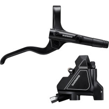 Shimano Altus BL-MT201/BR-UR300 Δισκόφρενο και Λαβή - Πίσω, Υδραυλικό, Flat Mount, Ρητίνη, Μαύρο