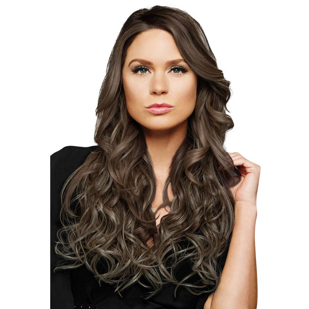 Kapsel 18" Simply Curly Ponytail Color R10 Chestnut - Hairdo Hairpieces Claw Clip Pony Tru2life Heat Friendly Beach Waves Synthetic
