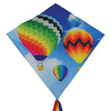 In the Breeze 3260 - Heteluchtballon 30 Inch Diamond Kite - Leuke, gemakkelijk vliegende heteluchtballonvlieger