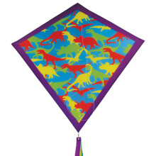 I Breeze 3267 - Dino Camo 30 """" Diamond Kite - Fun Easy Flying Camo Kite
