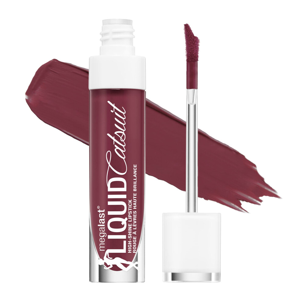 Nat Geo Purple Wet N Wild Mega Last Catsuit High-Shine Liquid Lipstick Wine Is The Answer