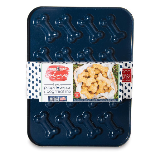 Nordic Ware Ταψί Puppy Love και Σετ Μείγματος, Ναυτικό