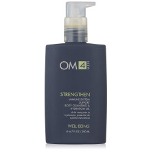 Organic Male OM4 Strengthen: Immunsystem untersttzendes Krperreinigungs- und Feuchtigkeitsl. Feuchtigkeitsspendendes Bade- und Duschl fr Mnner