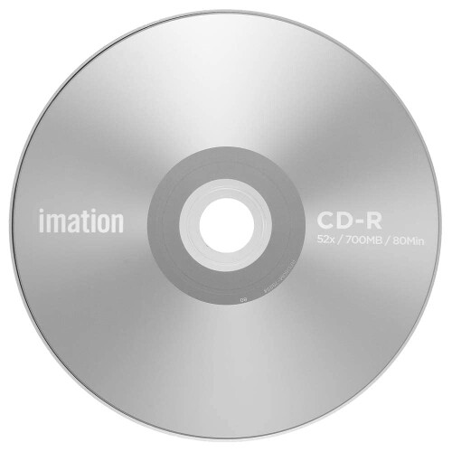50 Τεμάχια Imation CD-R 52X 700MB/80Min Κενά Δισκάκια 2