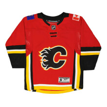 Calgary Flames Blank Red Infants Toddler Home Premier Team Jersey (2T-