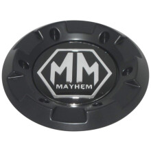 Mayhem Matte Flat Black Felgenersatz-Mittelteilkappe, nur C-231-2