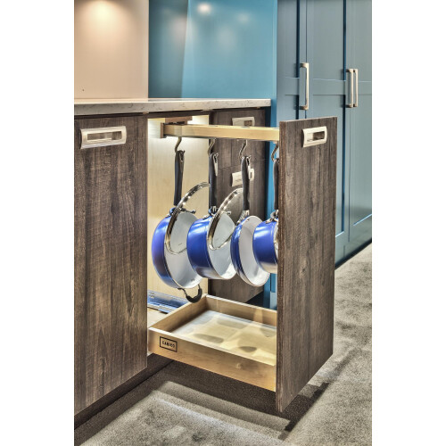 Glideware Pull Out Pot and Pan Organizer for Base Cabinets 2