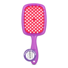 Curl Keeper Kinder Hair Brush - Doux Detanglant des brosses a cheveux conues pour les boucles moyennes serrees moyennes et crepues - Detangler b