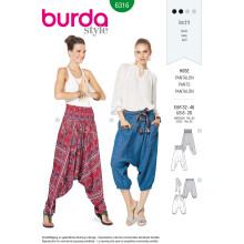 Burda stlus varrsminta 6316 - A kisasszonyok hremnadrgja (6-8-10-12-14-16-18-20)