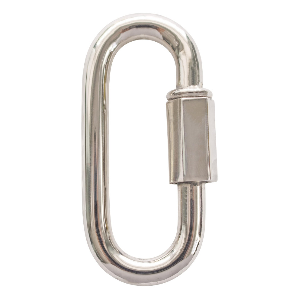 Rch Hardware Qlbr0160 Brass Quick Link 3 Gauge Polished Nickel 2 Pack 665752665909