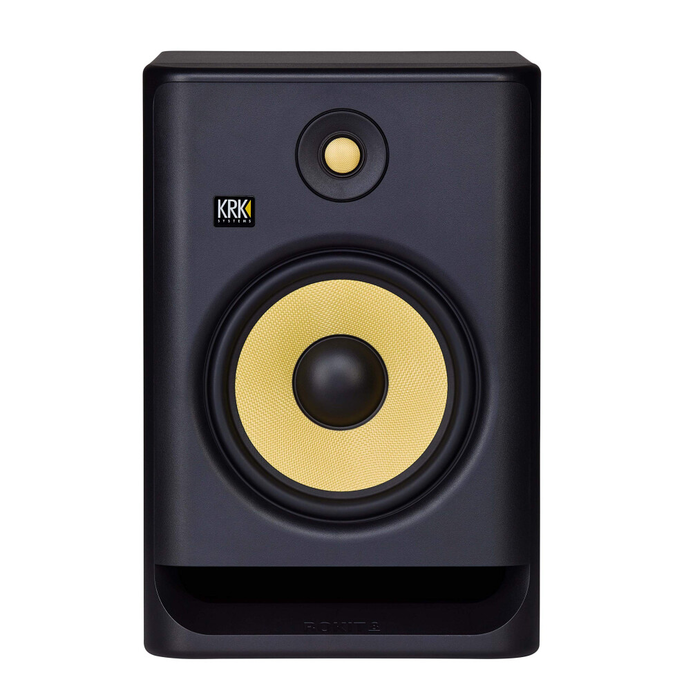 KRK RP8 Rokit 8 g4 Professional Bi-Amp 8 Powered Studio Monitor, Black (RP8g4)