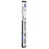 SuperStroke SuperStroke Traxion Flatso 1.0 Golf-Puttergriff, Schwarz/Blau/Wei 1