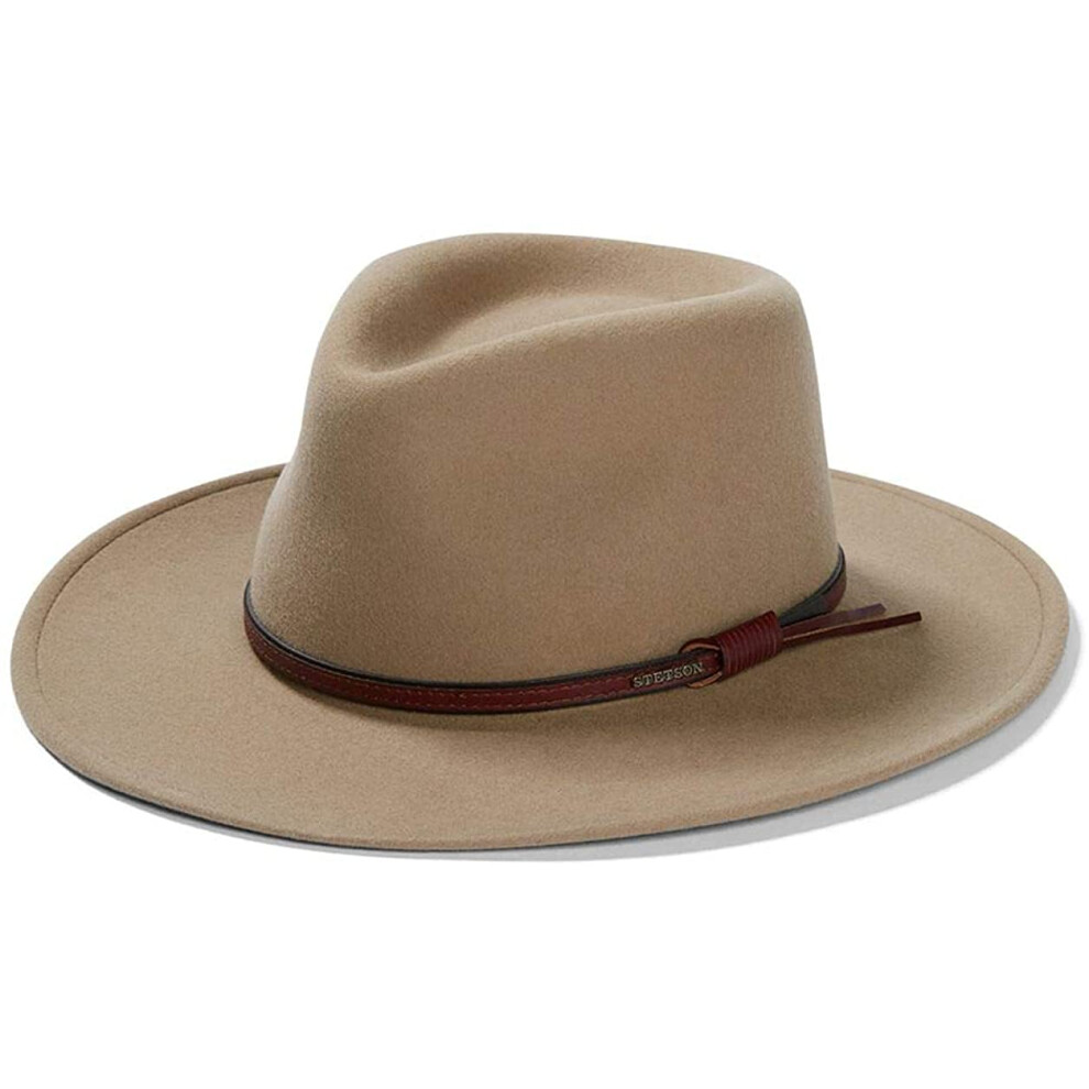 Stetson Mens Bozeman Outdoor Hat Mushroom Small