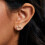 Sanrio Hello Kitty Womens Stud Earrings - Sterling Silver Hello Kitty 2