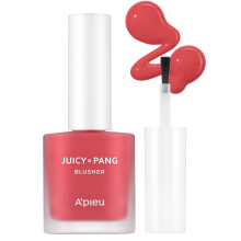 A'PIEU JUICY-PANG WATER BLUHER (RD01  Popping Cherry) Koreanisches flssiges Rouge fr Wangen K Beauty Makeup
