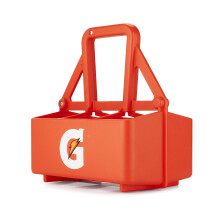 Gatorade 6-Pack Squeeze Bottle Carrier Team Equipment Orange
