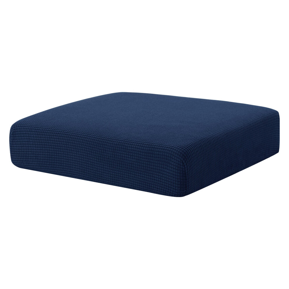 Housses de coussin extensibles Hokway, r   versibles, pour canap    (bleu fonc   , petit mod   le)