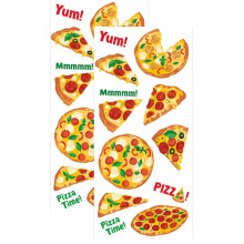 Playhouse Pizza Party Pizza Scented Scratch & Sniff Sticker Sheets - 1 Pack