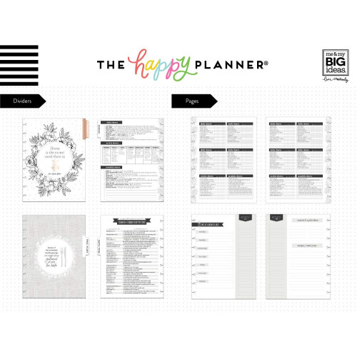 io e le mie GRANDI idee Home Extension Pack - The Happy Planner Scrapbooking 1