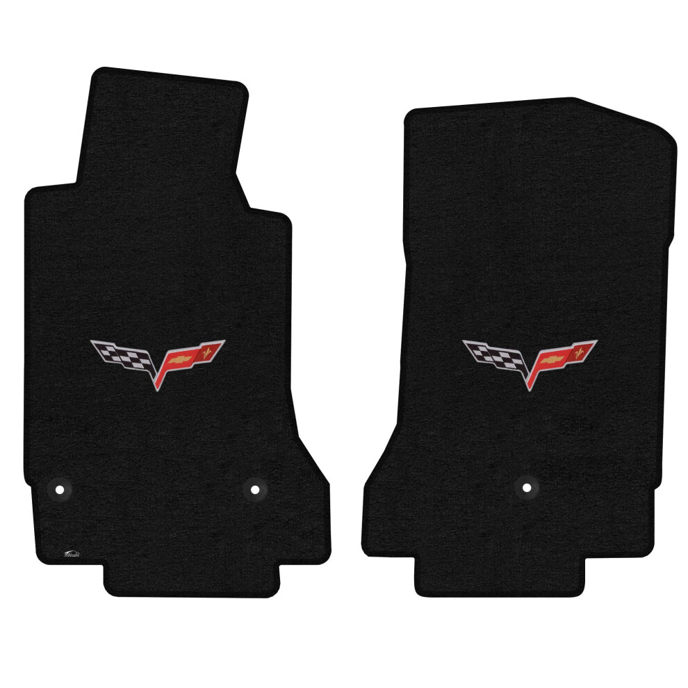 Lloyd Mats Heavy Duty Carpeted Floor Mats for C6 Corvette Mats 2005-20
