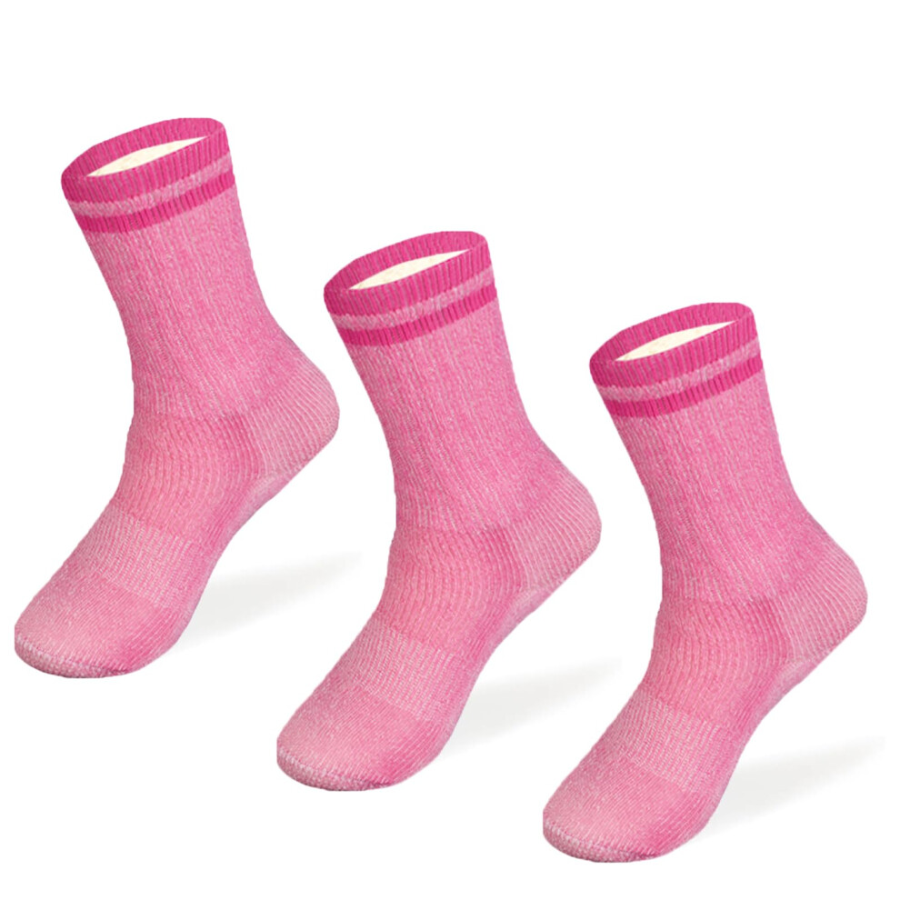 Chaussettes De Randonn E Pour Enfants En Laine M Rinos Meriwool Pour Enfants 3 Paires-image