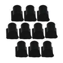 BQLZR Kleine Platte Sleutel Euphonium/Tuba/Horn Rubber Pad Silicone Pad Pack van 10