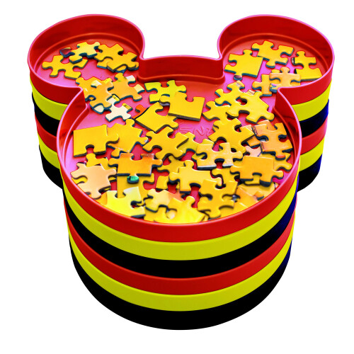 Ravensburger Ravensburger 17975 Disney Mickey Mouse Sort & Go Puzzle Accessory - Sturdy Plastic Sorting Trays 2