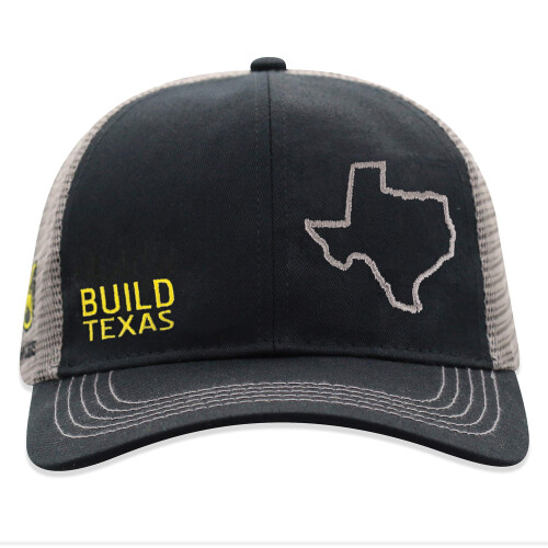 John Deere John Deere Build State Pride Cap-Black and Gray-Texas