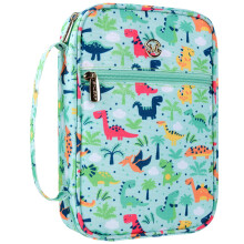 G-LEACE B   blia Caso/Livro Padr   o Floral com al   a para o tamanho padr   o da B   blia 9 x 6,3 x 2,4 em