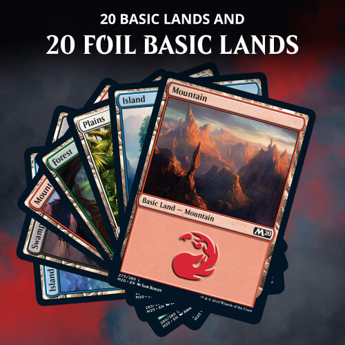 Magic: The Gathering Core Set 2020 (M20) Bundle | 10 Booster Packs | Αξεσουάρ | Σφραγισμένο εργοστασιακά 2
