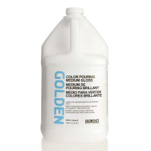 Golden Artist Colors Color Pouring Medium  Gloss Finish  128 Ounce Bottle 35017