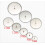 40 Pcs Stainless Steel Stud Earring Cabochon Setting Post Cup Fit for 3